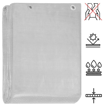 GA2184 PLATBA 5 X 4 M ŠEDOZELENÁ