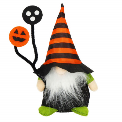 Skřítek GNOM s balónky 20 cm SPRINGOS HALLOWEEN