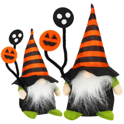 Skřítek GNOM s balónky 20 cm SPRINGOS HALLOWEEN