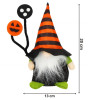 Skřítek GNOM s balónky 20 cm SPRINGOS HALLOWEEN