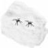 Pavučina s pavouky 60g SPRINGOS HALLOWEEN bílá