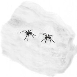 Pavučina s pavouky 60g SPRINGOS HALLOWEEN bílá
