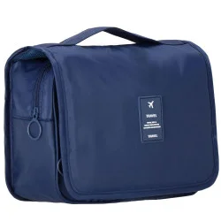 Cestovní kosmetická taška závěsná 23x19x10 cm SPRINGOS VOYA modrá