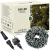 LED světelný řetěz - 41,5m, 500LED, IP44, studená bílá
