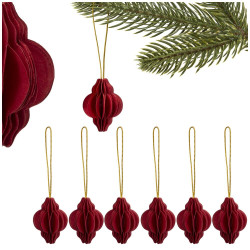 CA1500 VÁNOČNÍ PAPÍROVÉ OZDOBY 6 KS.