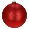 Vánoční baňky červené mix 15 cm, sada 3ks CA1364