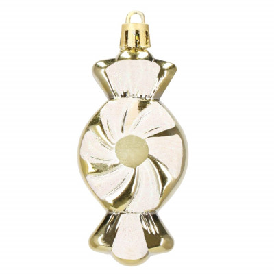 Maxi 77 dílná sada vánočních ozdob zlatá CA1167