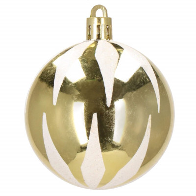 Maxi 77 dílná sada vánočních ozdob zlatá CA1167