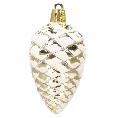 Maxi 77 dílná sada vánočních ozdob zlatá CA1167