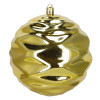 Vánoční baňky zlato-černé mix - 12/6 cm, sada 37ks CA0962