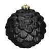 Vánoční baňky zlato-černé mix - 12/6 cm, sada 37ks CA0962