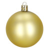 Vánoční baňky zlato-černé mix - 12/6 cm, sada 37ks CA0962