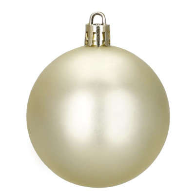 Vánoční baňky zlato-červené mix - 12/6 cm, sada 37ks CA0963