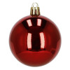 Vánoční baňky zlato-červené mix - 12/6 cm, sada 37ks CA0963