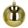 Vánoční baňky zlaté mix - 8/6,5 cm, sada 36ks CA0974