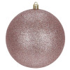 Vánoční baňky růžové mix - 12 cm, sada 4ks CA1359