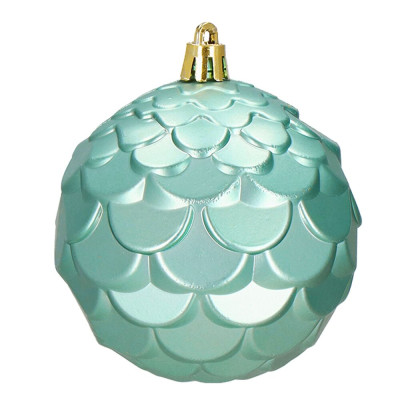 Vánoční baňky zelené mix 8 cm, sada 30ks CA1411