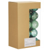 Vánoční baňky zelené mix 8 cm, sada 30ks CA1411