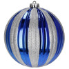 Vánoční baňky modré mix - 15 cm, sada 3ks CA1366