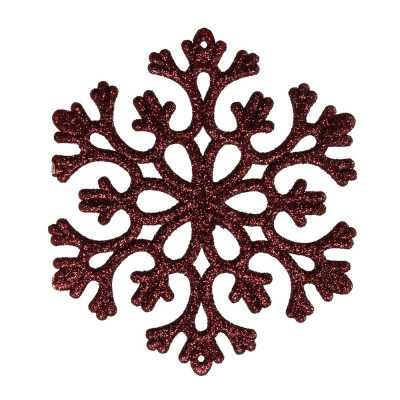 Vánoční baňky červené mix 7/6/5 cm, sada 40ks, CA1523