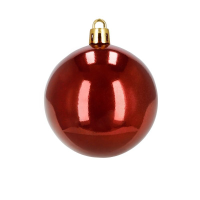 Vánoční baňky červené mix 7/6/5 cm, sada 40ks, CA1523