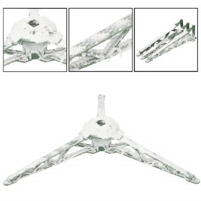 Vánoční stromek Smrk Premium zasněžený 180 cm