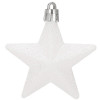 Hvězdy 7cm, sada 6ks, vánoční ozdoby CA1147