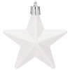 Hvězdy 7cm, sada 6ks, vánoční ozdoby CA1147