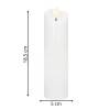 LED svíčka s pohyblivým plamenem 18,5 cm 2xAA SPRINGOS HA7553 LED svíčka s pohyblivým plamenem 18,5 cm 2xAA SPRINGOS HA7553