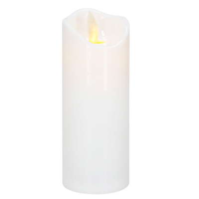 LED svíčka s pohyblivým plamenem 13,5 cm 2xAA SPRINGOS HA7554