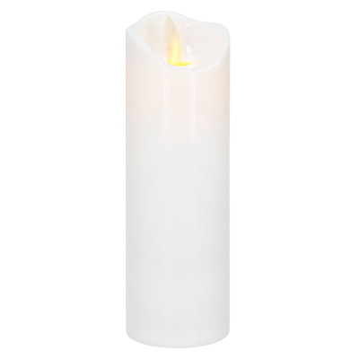 LED svíčka s pohyblivým plamenem 15 cm 2xAA SPRINGOS HA7555