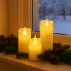 LED svíčka s pohyblivým plamenem 15 cm 2xAA SPRINGOS HA7555 LED svíčka s pohyblivým plamenem 15 cm 2xAA SPRINGOS HA7555