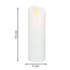 LED svíčka s pohyblivým plamenem 15 cm 2xAA SPRINGOS HA7555 LED svíčka s pohyblivým plamenem 15 cm 2xAA SPRINGOS HA7555