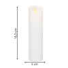 LED svíčka s pohyblivým plamenem 18,5 cm 2xAA SPRINGOS HA7556 LED svíčka s pohyblivým plamenem 18,5 cm 2xAA SPRINGOS HA7556