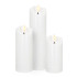 LED svíčka s pohyblivým plamenem 13,5 cm 2xAA SPRINGOS HA7552