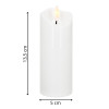 LED svíčka s pohyblivým plamenem 13,5 cm 2xAA SPRINGOS HA7552 LED svíčka s pohyblivým plamenem 13,5 cm 2xAA SPRINGOS HA7552
