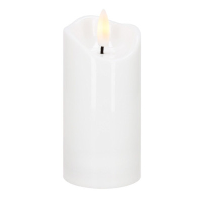 LED svíčka s pohyblivým plamenem 10 cm 2xAA SPRINGOS HA7552