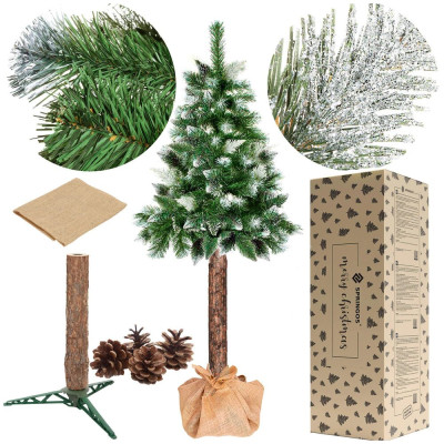 Vánoční stromek Borovice diamantová na kmínku 140 cm