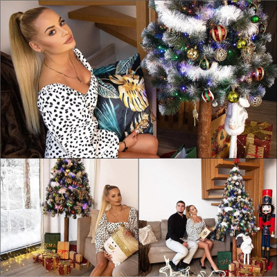 Vánoční stromek Borovice diamantová na kmínku 140 cm