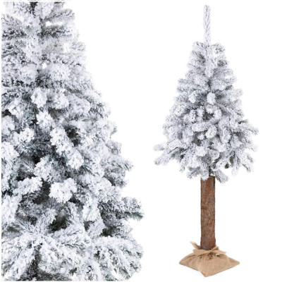 Vánoční stromek Smrk zasněžený na kmínku 180 cm