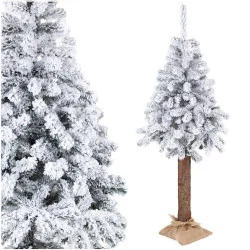 Vánoční stromek Smrk zasněžený na kmínku 180 cm