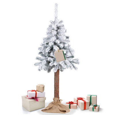 Vánoční stromek Smrk zasněžený na kmínku 160 cm