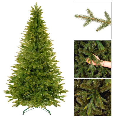 Vánoční stromek Smrk DeLuxe přírodní 180 cm