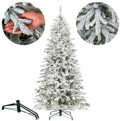 Vánoční stromek Smrk DeLuxe zasněžený 250 cm