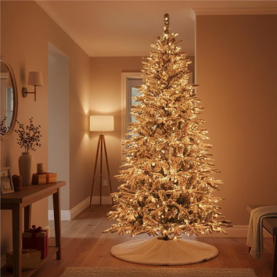 Vánoční stromek Smrk DeLuxe zasněžený 250 cm