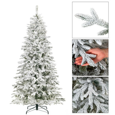 Vánoční stromek Smrk DeLuxe zasněžený 250 cm