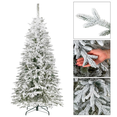 Vánoční stromek Smrk DeLuxe zasněžený 220 cm