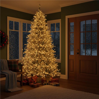 Vánoční stromek Smrk DeLuxe zasněžený 220 cm