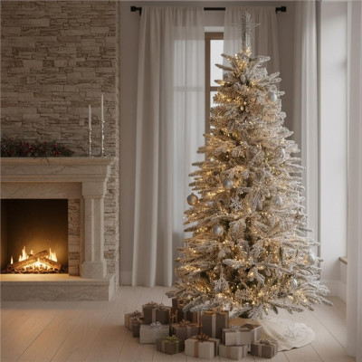 Vánoční stromek Smrk DeLuxe zasněžený 180 cm