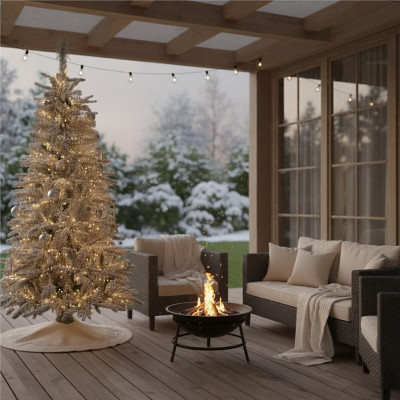 Vánoční stromek Smrk DeLuxe zasněžený 180 cm